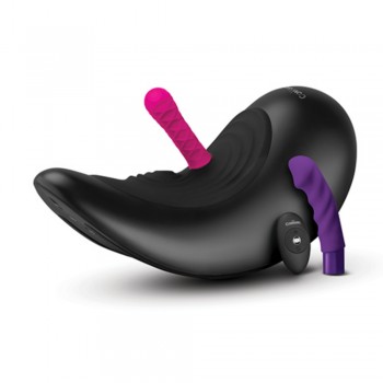 The Cowgirl Saddle Riding Clitoral Vibe Sex Machine With Remote Control