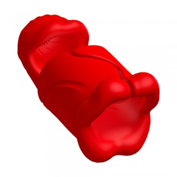 Venusfun Double Lip Male Stroker Silicone Masturbator with Intense Vibration App Controlled