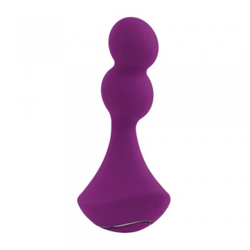Gender X Ball Game Silicone Vibrator With Two Rotating Balls