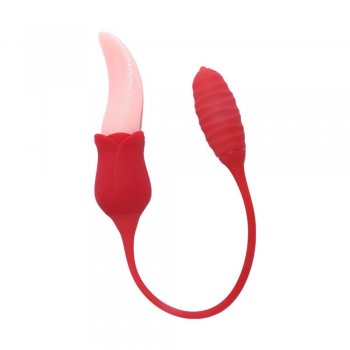 Venusfun Silicone Real Tongue Texture Licking Clitoral Vibrator