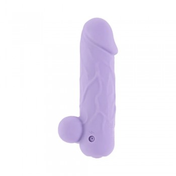 Selopa Ballsy Bullet Phallic-Shaped Silicone Discreet Vibrator With Two Round Balls