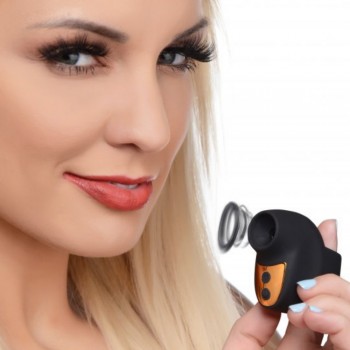 XR Brands 12X Mini Silicone Discreet Clitoral Stimulator Vibrator With 4 Patterns