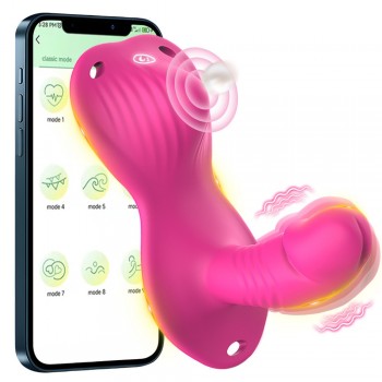 Venusfun Dildo Cushion Wearable Panty Vibrator With App Remote Control