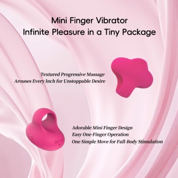 Venusfun Mini Finger Dancer Bullet Clitoral Massager Silicone Vibrator