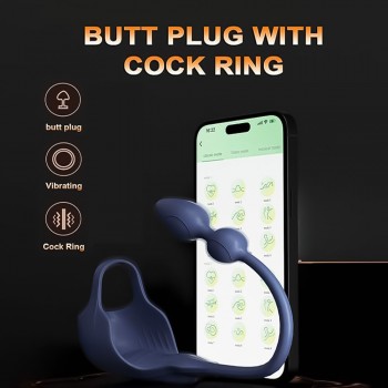 Venusfun Prostate Massager Anal Plug for Male P-Spot Stimulation With App Control