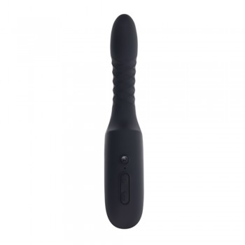Playboy Pleasure Overdrive Thrusting Vibrator, 7 Vibrting Speeds Silicone Heating Vibrator