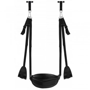 Venusfun BDSM Plush Leather Swing with Widen Cushion Seat For Couples
