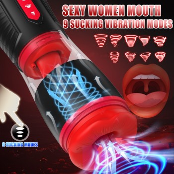 Venusfun Dream Horse Automatic Licking & Suction Male Masturbator With 9 Sucking Modes