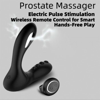 Venusfun Gladiator Electric Shock Anal Plug Vibrating Male Prostate Massager