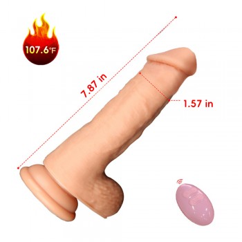 Venusfun Realistic Suction Cup Dildo Female Masturbator With Smart Heating