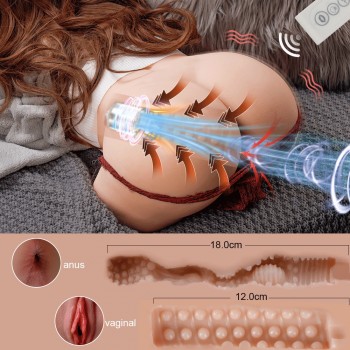 Venusfun Torso Doll Sucking & Vibrating Realistic Sex Ass Male Masturbator