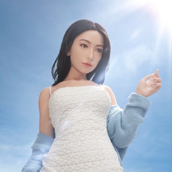 Mayu Full Body Size Silicone Sex Doll 5FT1.42IN Cozy Style Ultra Lightweight Realistic Skin E Cup
