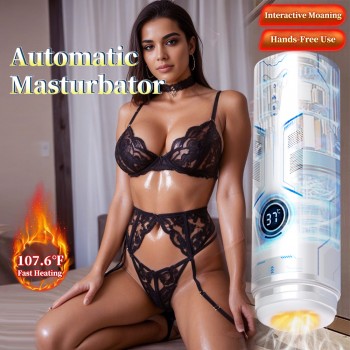 Venusfun 12 Modes Sucking & Vibrating Automatic Masturbator With Heating For Hands-free Release