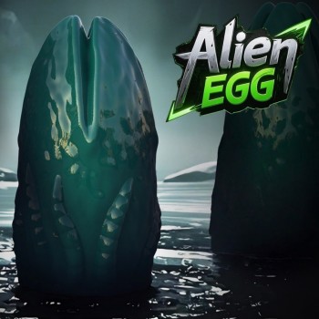 Venusfun Alien Egg Male Masturbator Alien Stim Egg Stroker 3D Sleeve Masturbator Fantasy Toy