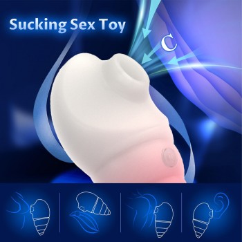 Venusfun Conch Suction Vibrator Egg Vibrator Mini Sucking Toy For Couple Foreplay Tease