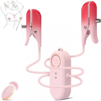 Venusfun Nipple stim Adjustable Boob Clamps Silicone Wearable Nipple Toy For Hands-free Release