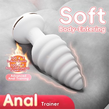 Venusfun Unicorn Butt Plug Anal Plug Wearable Backdoor Toy Anal Trainer With AI Smart Heating