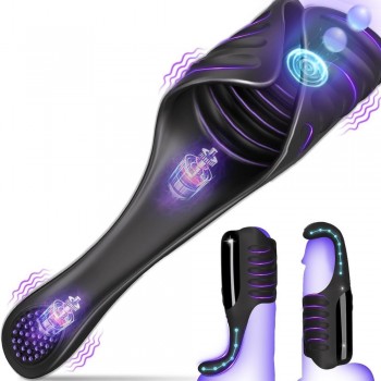 Venusfun Vibrating Cock Ring App Control Glens Trainer 10 Vibrating Modes Penis Ring For Solo Play