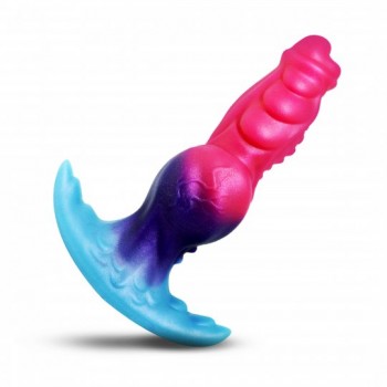 Creature Cocks Cosmo Hound Silicone Butt Plug Textured Shaft Crescent Base Comfort Wear