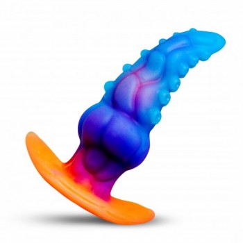 Creature Cocks Glowtopus Glow-in-the-Dark Tentacle Silicone Anal Plug for Male Anal Orgasm