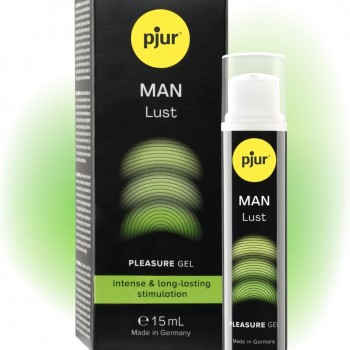 Pjur Man Lust Gel for Tingling Intense Stimulation and New Impulses Water Based 15ml