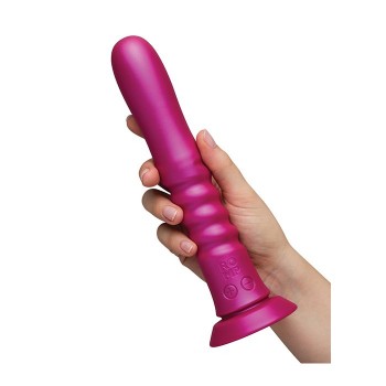 Romp Jiggle Thrusting Vibrator Hands Free Vibrator with Suction Cup 6 Speeds 4 Modes