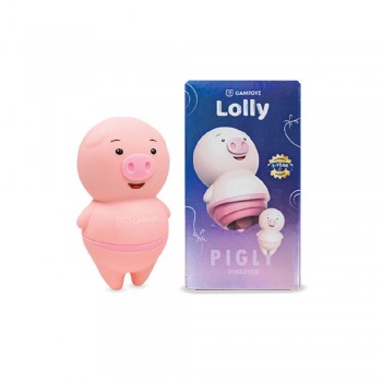 Camtoyz Pigly Clitoral Stimulator Flexible Tongue Licking and Sucking Vibrator for Women