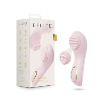 Blush Dahlia Rotating Stimulating Personal Massager G-Spot Clitoral Sex Toy for Women