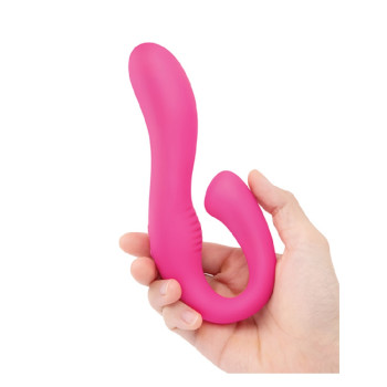 Together Harmony Vibe Dual-Stim Vibrator 10 Modes G Spot Clitoral Vibrator for Women