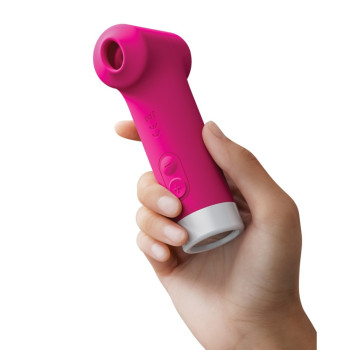 Lovense Fizz App Controlled Dual Head Clitoral Vibrator with Suction and Tapping for Women