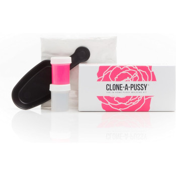 Clone-A-Pussy Kit-Hot Pink Silicone DIY Vulva Casting Replica Body Safe Molding Kit