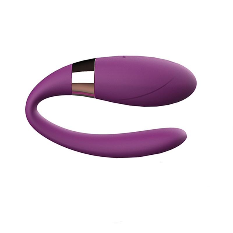 Couples Vibrator Wireless Remote Control Sex Toy DB-1836 purple