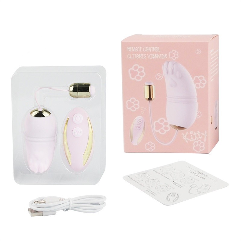 b01 kitty remote control clitoris vibrator package