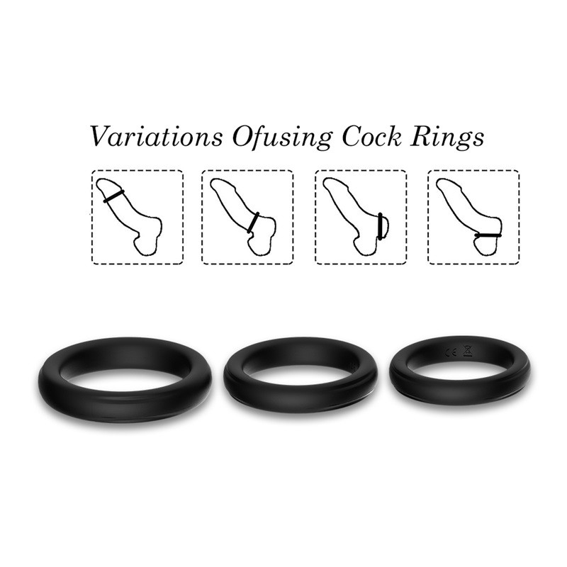 C05 Triple Three Size Cock Ring