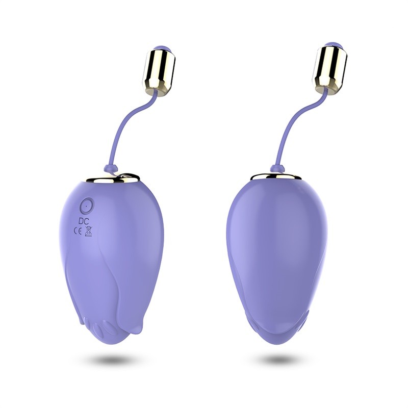 mandala remote control clitoris vibrator purple