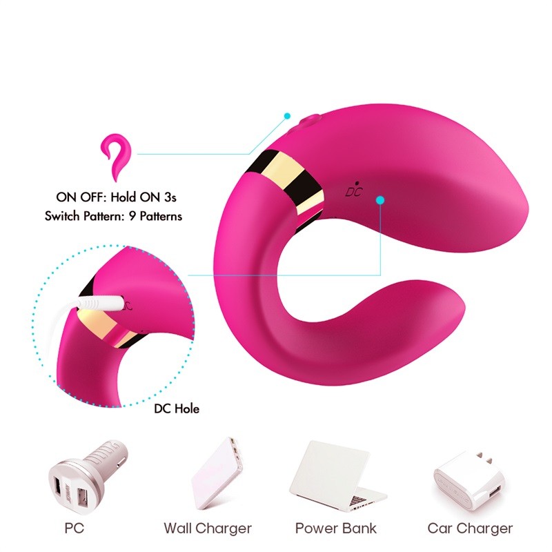 useeker gz02 crescent couple vibrator charge