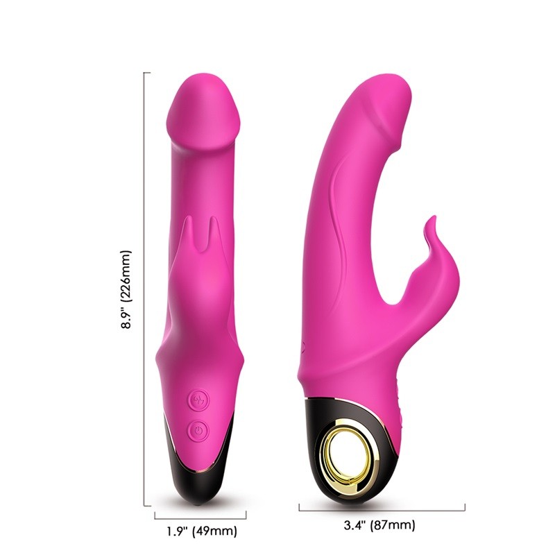 v10 meteror rabbit vibrator size