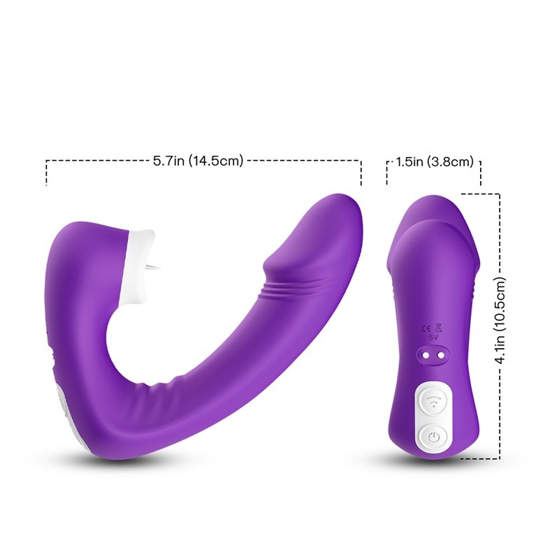 v16 liker licking vibrator size