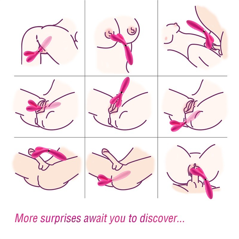 w04 y-wand dual-head massager playing methods