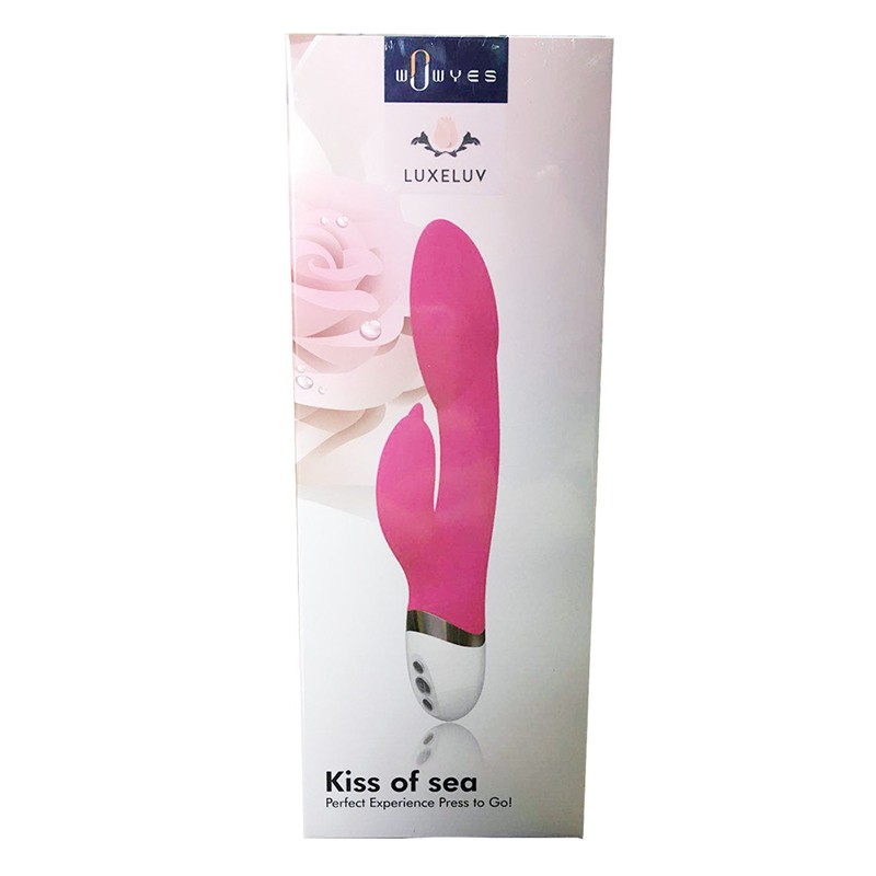 wowyes luxeluv kiss of sea vibrator package box