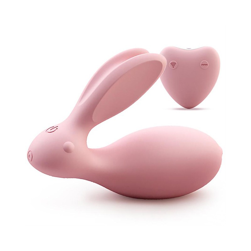 wowyes luxeluv rabbit 7c vibrating egg pink