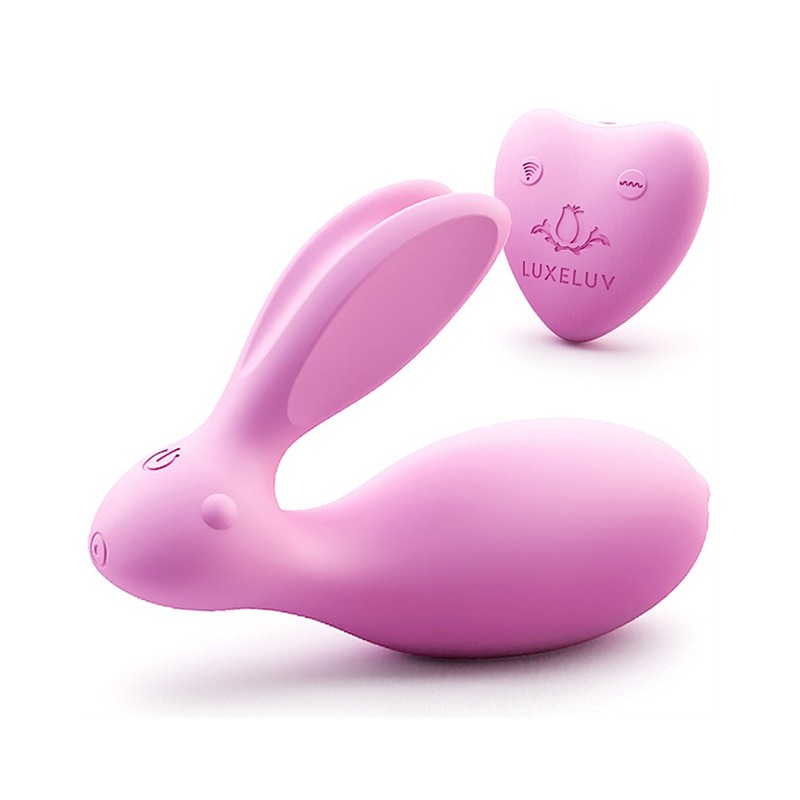 wowyes luxeluv rabbit 7c vibrating egg purple