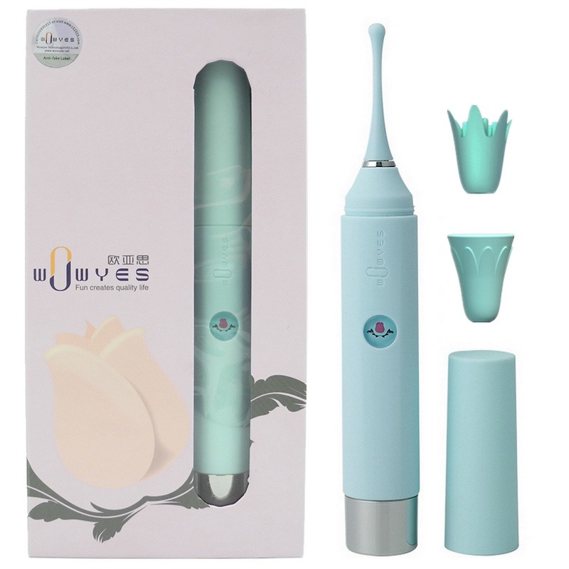 wowyes vx climax massager blue package accessory