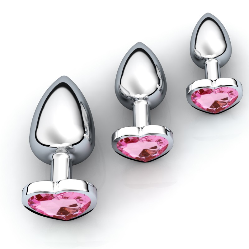 RY-013 Butt Plug Set Pink