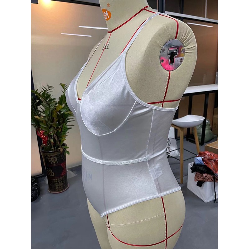 W6084 Plus Teddy Bodysuit