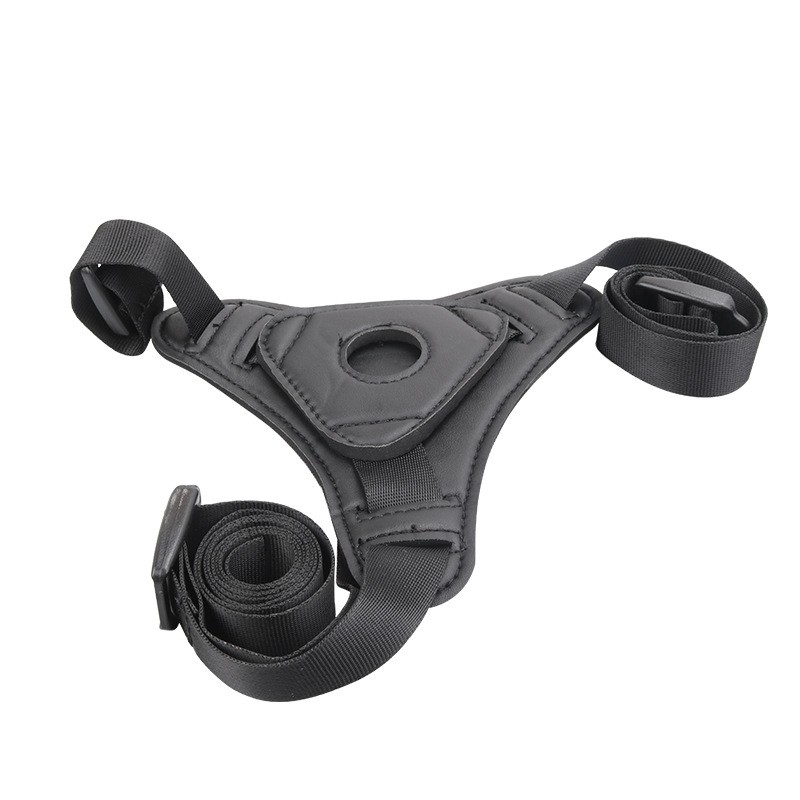 p676-h leather pants with dildo or butt plug