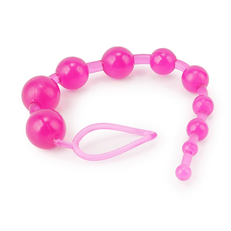 rysc-173-24 sm sex toy 24 piece set Pink Anal Beads