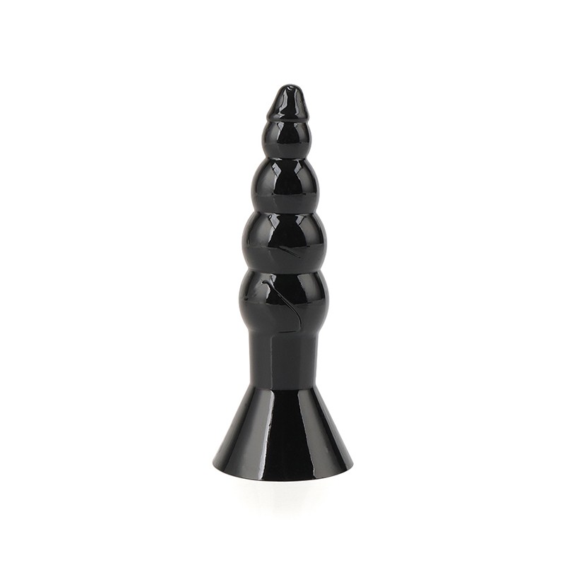 rysc-173-24 sm sex toy 24 piece set Black Sucker Anal Plug