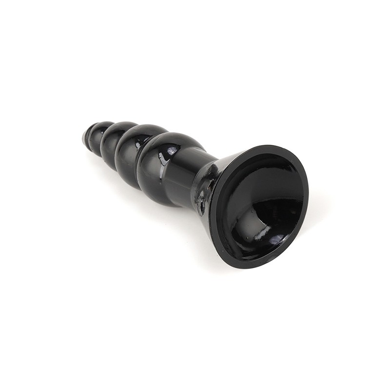 rysc-173-24 sm sex toy 24 piece set Black Sucker Anal Plug