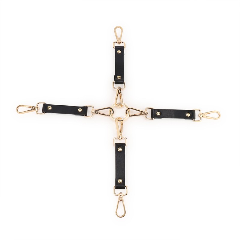 rysc-182 bdsm bondage set black cross buckle